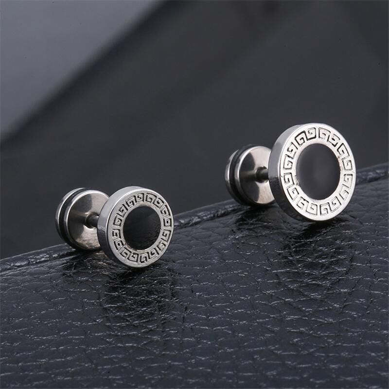 Aretes personalizados para hombre