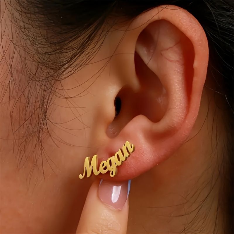 Aretes personalizados para mujer