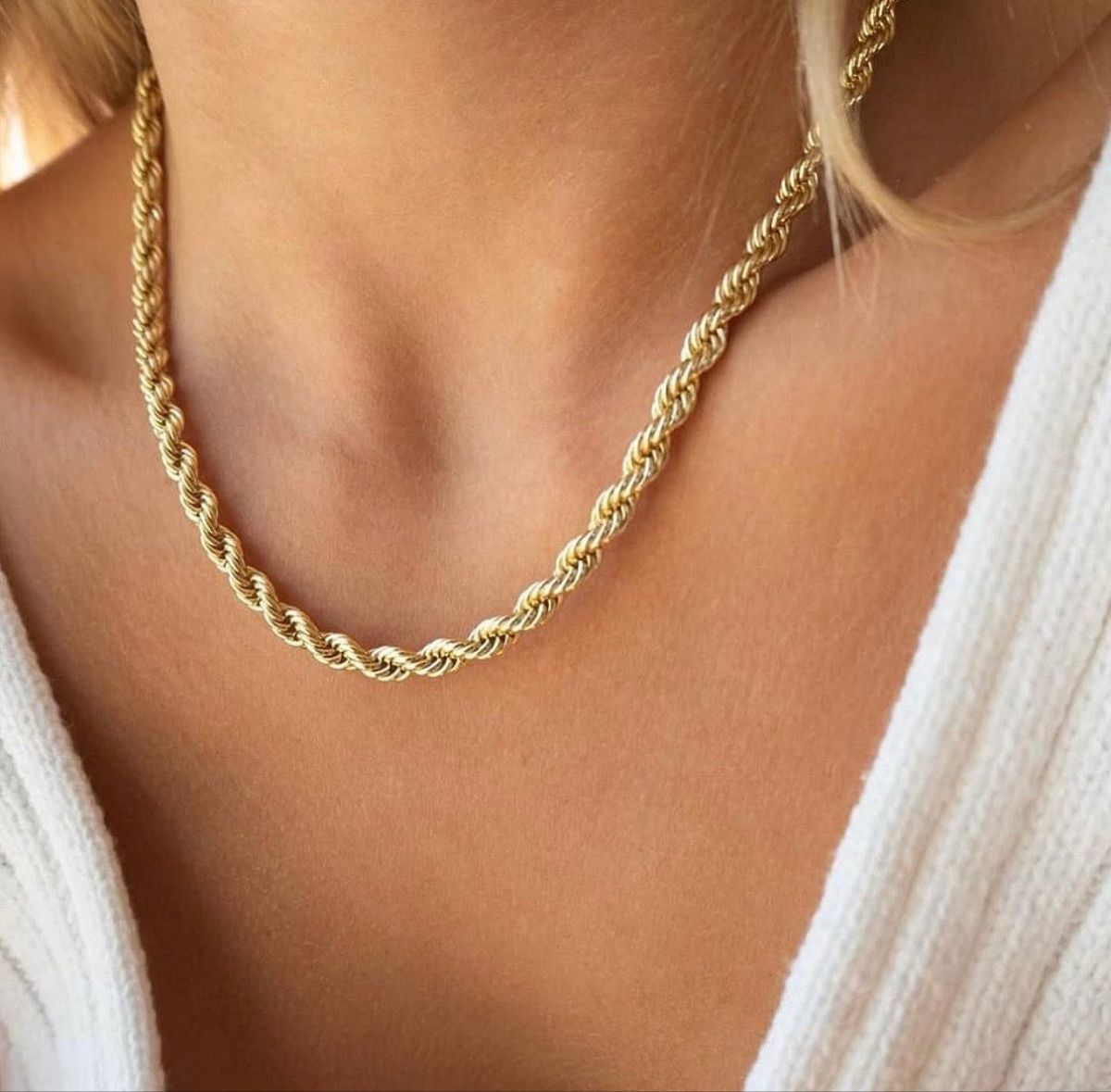 Cadenas gruesas para mujer