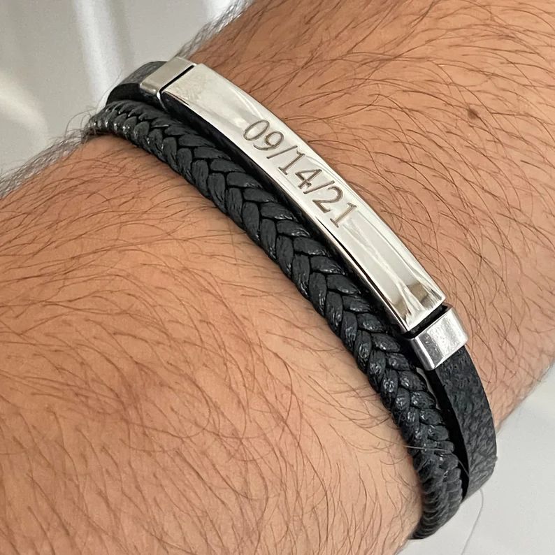 Pulseras casuales para hombre