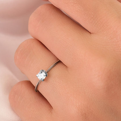 Anillos promesa de mujer