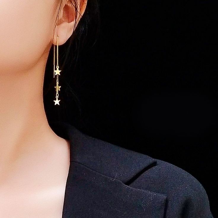 Aretes colgantes para mujer