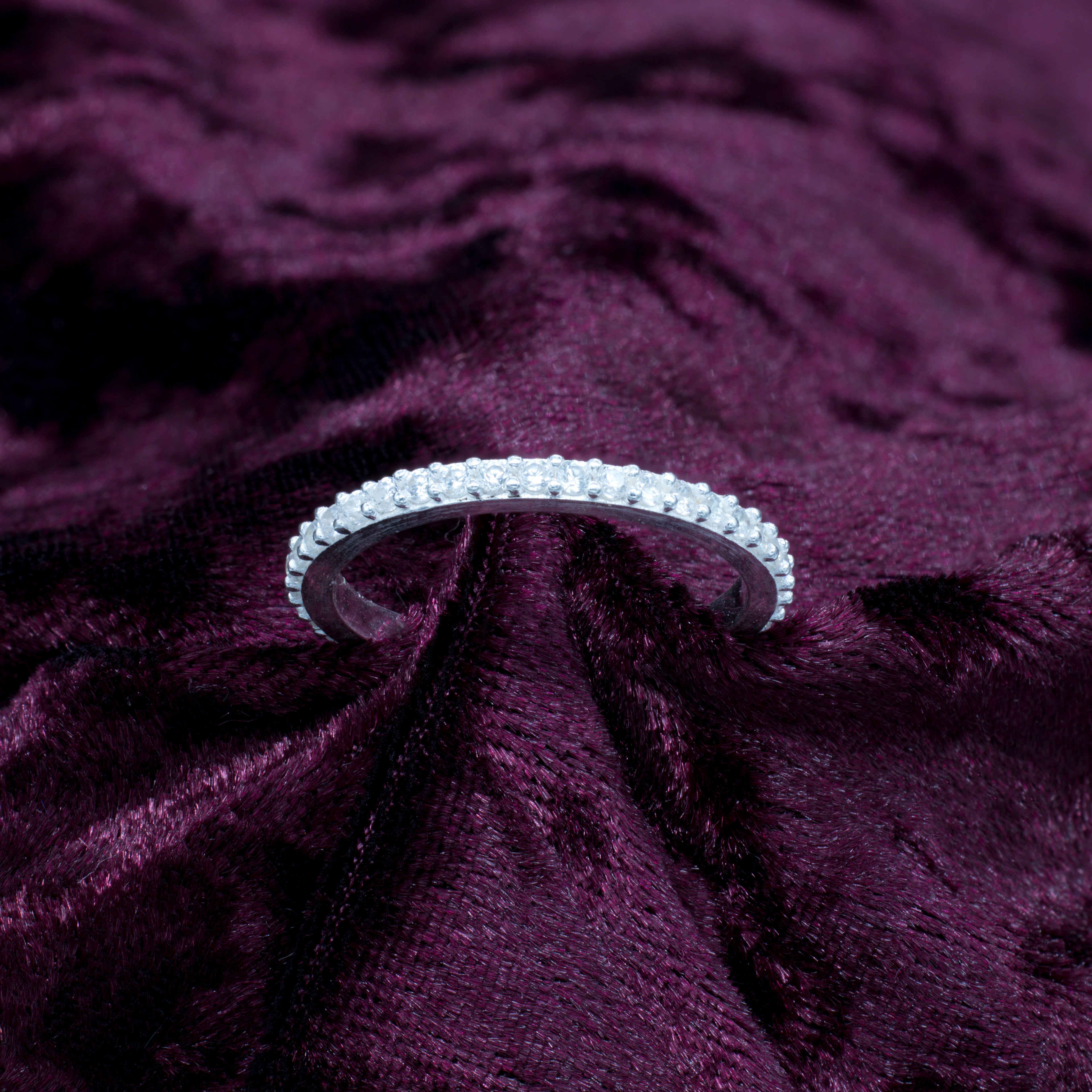 Anillo de plata churumbela