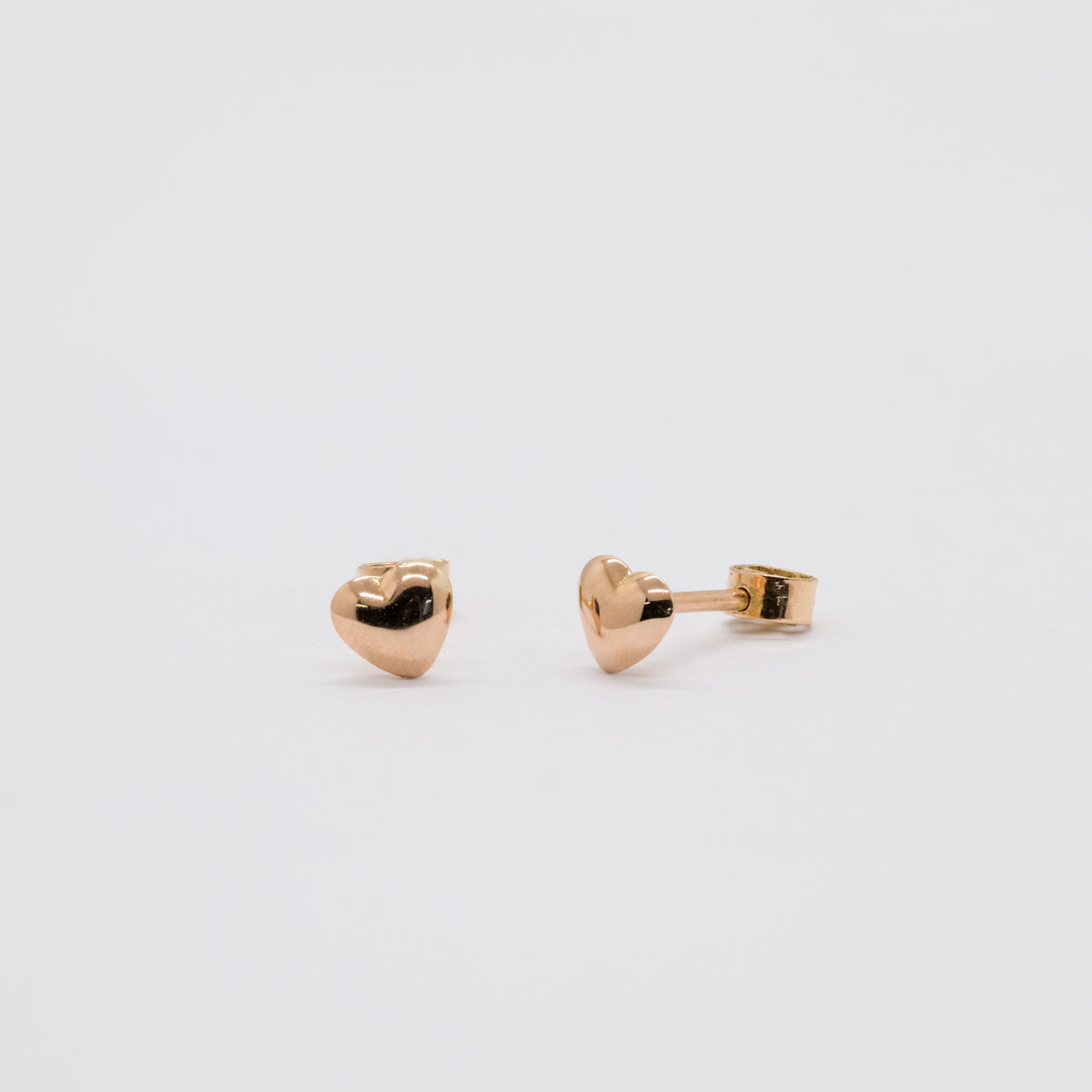 Aretes Abridores Corazón para Bebé – Oro 18K