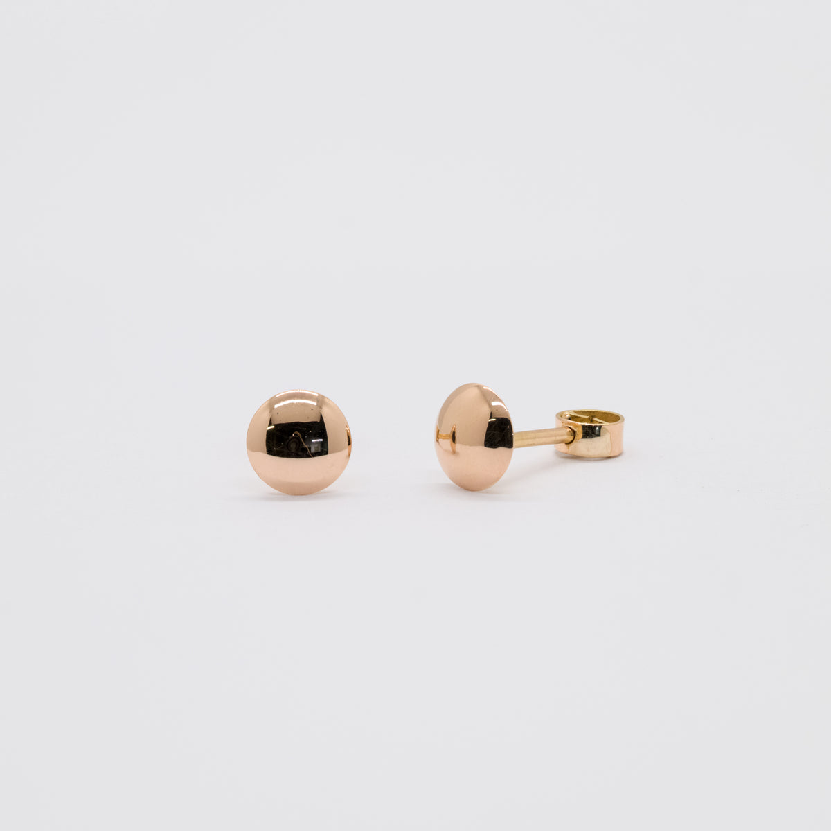 Aretes Abridores Lenteja para Bebé – Oro 18K