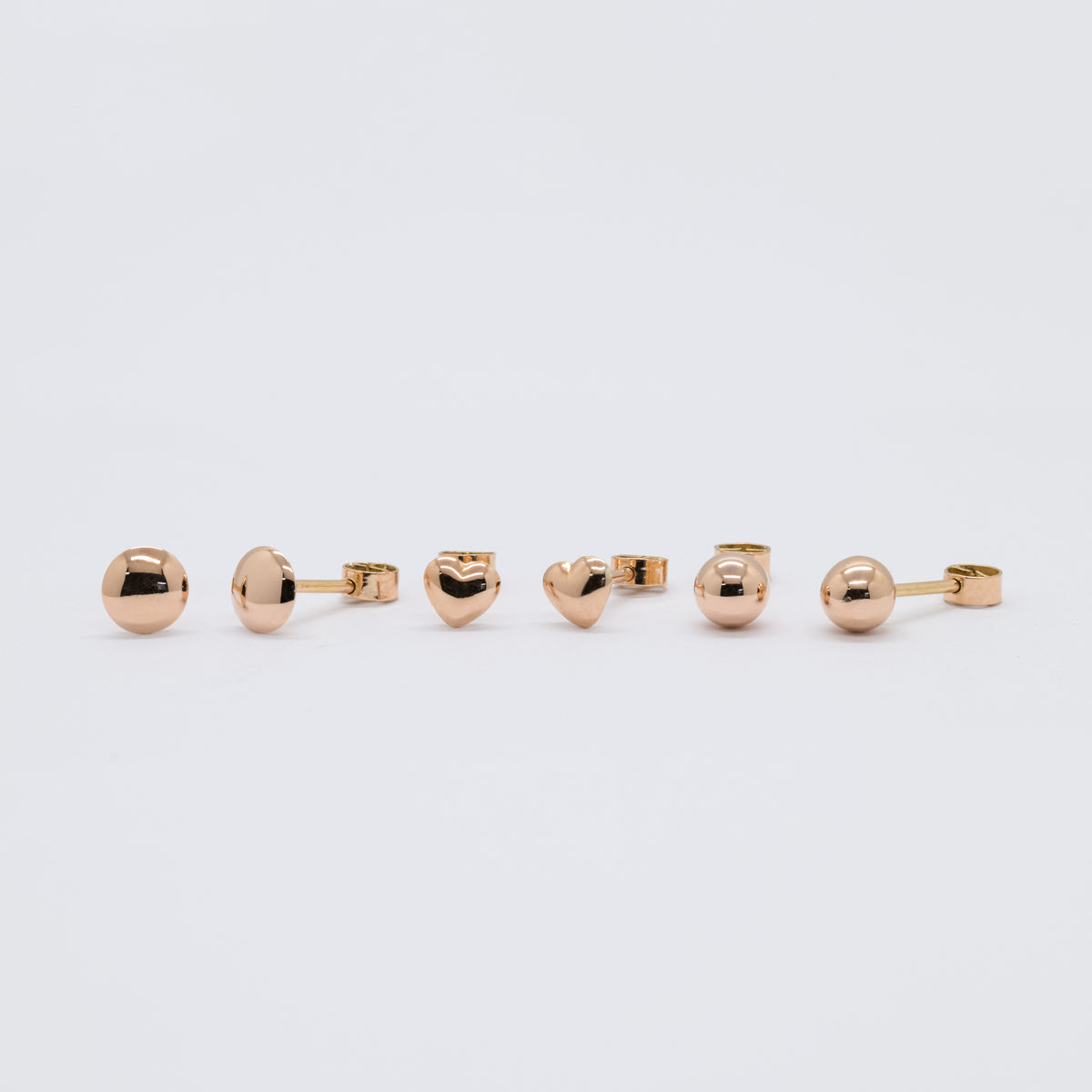 Aretes Abridores Bola para Bebé – Oro 18K