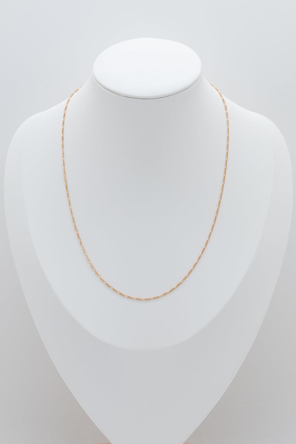 Cadena Fígaro 3x1 en Oro 18K