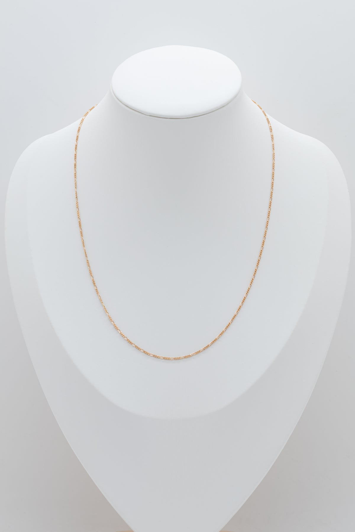 Cadena Fígaro 3x1 en Oro 18K