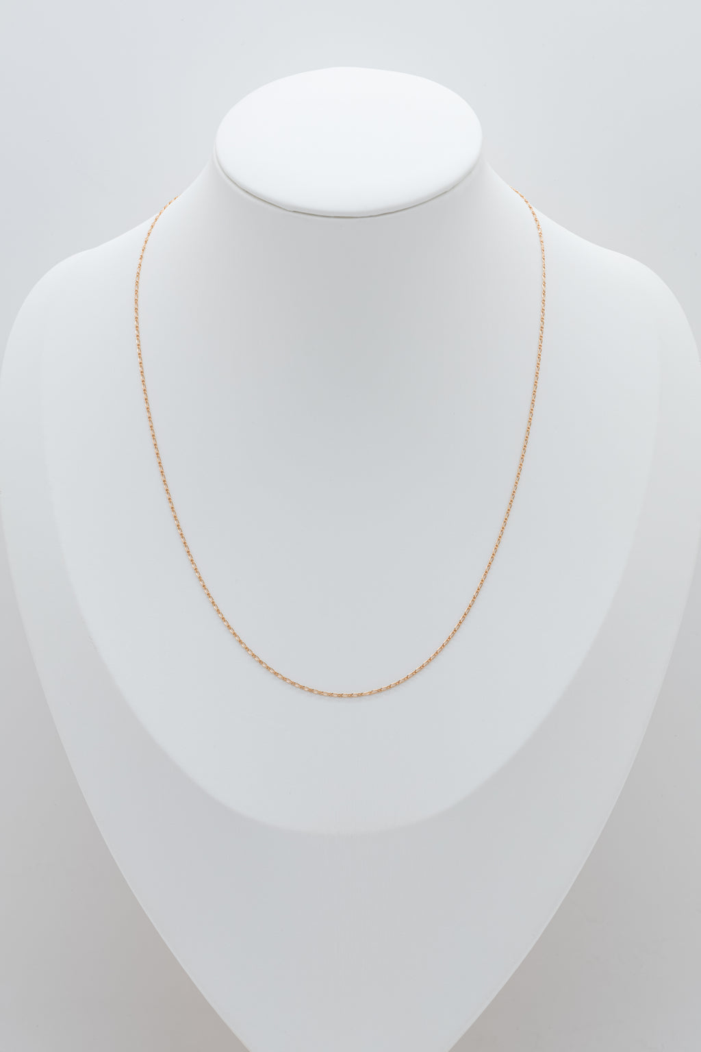 Cadena Fígaro 1x1 en Oro 18K