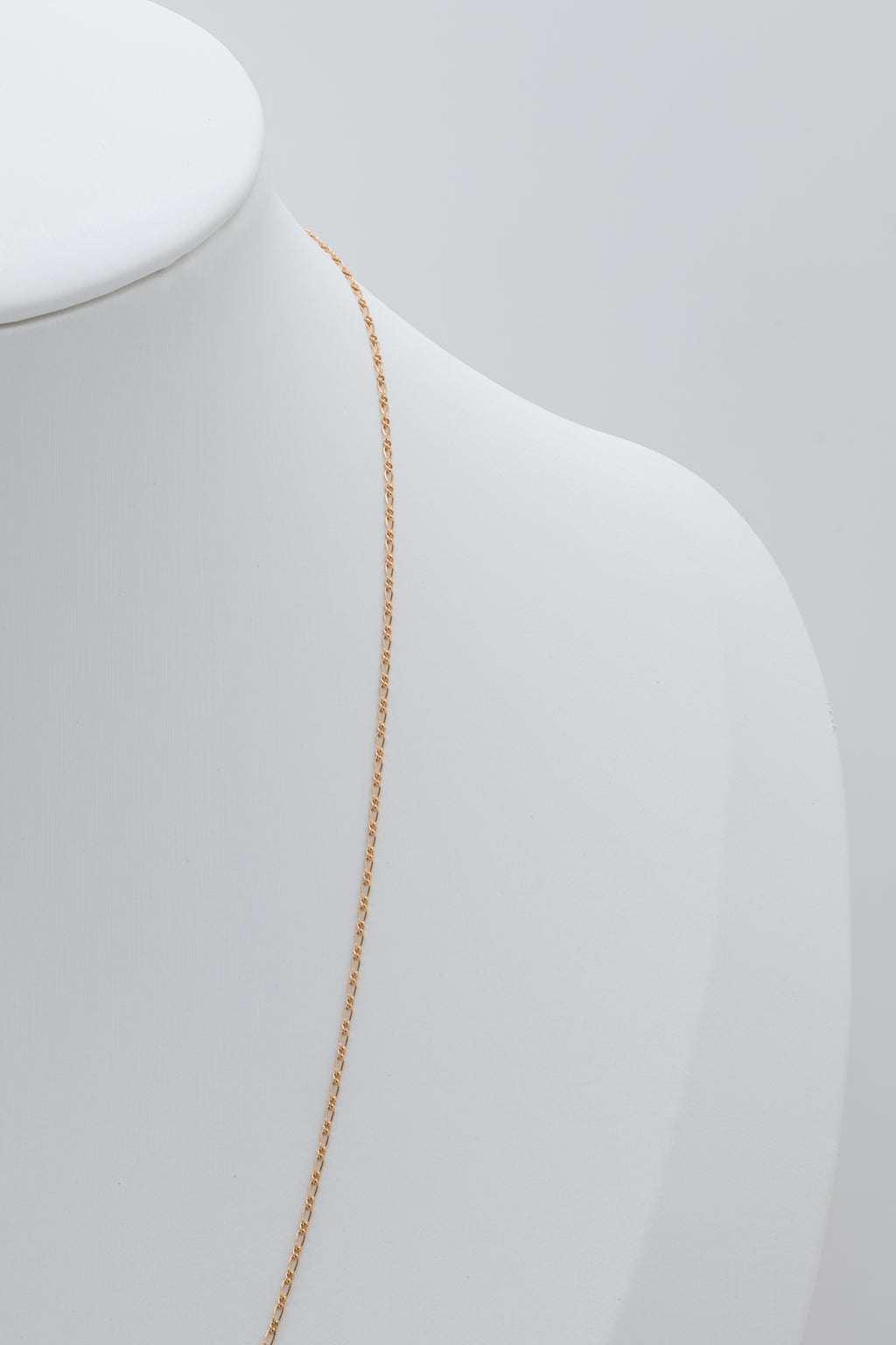 Cadena Fígaro 1x1 en Oro 18K
