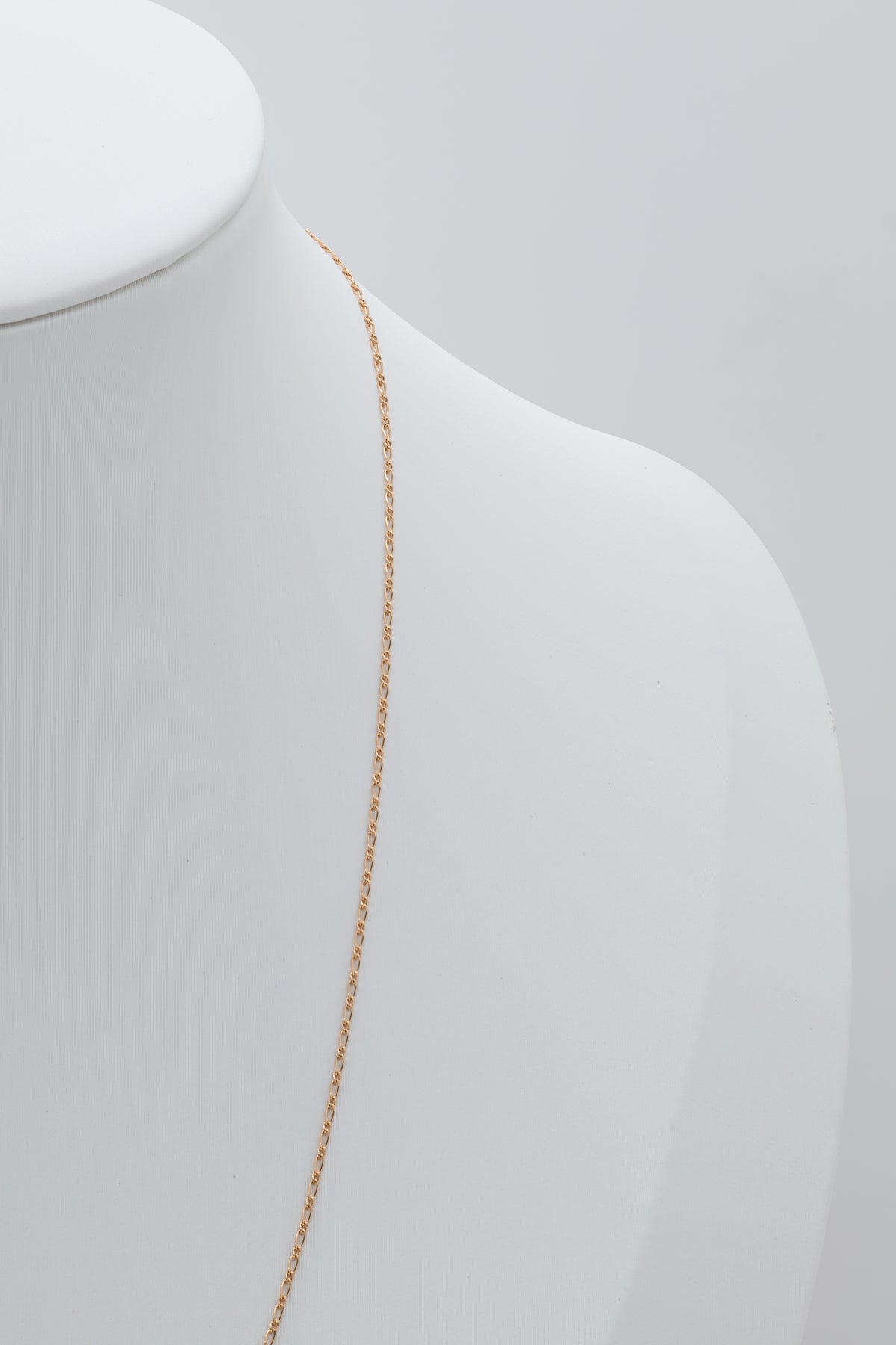 Cadena Fígaro 1x1 en Oro 18K