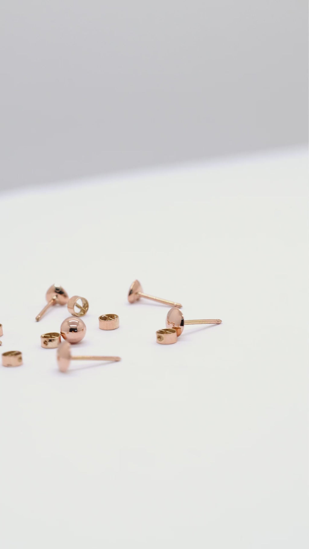 Aretes Abridores Corazón para Bebé – Oro 18K