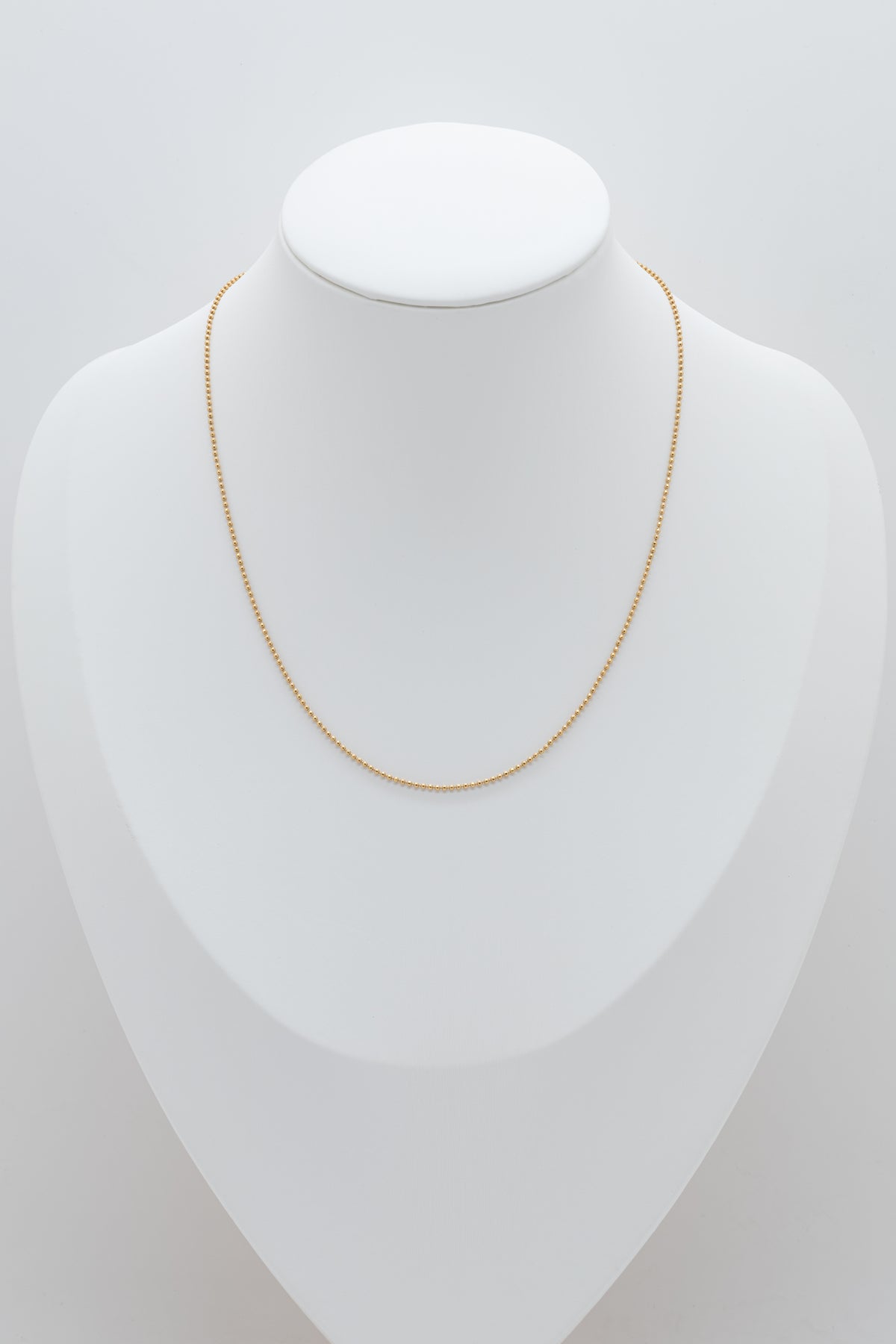 Cadena Punto en Oro 18K