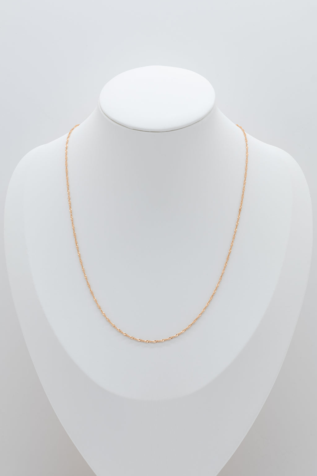 Cadena Singapore en Oro 18K