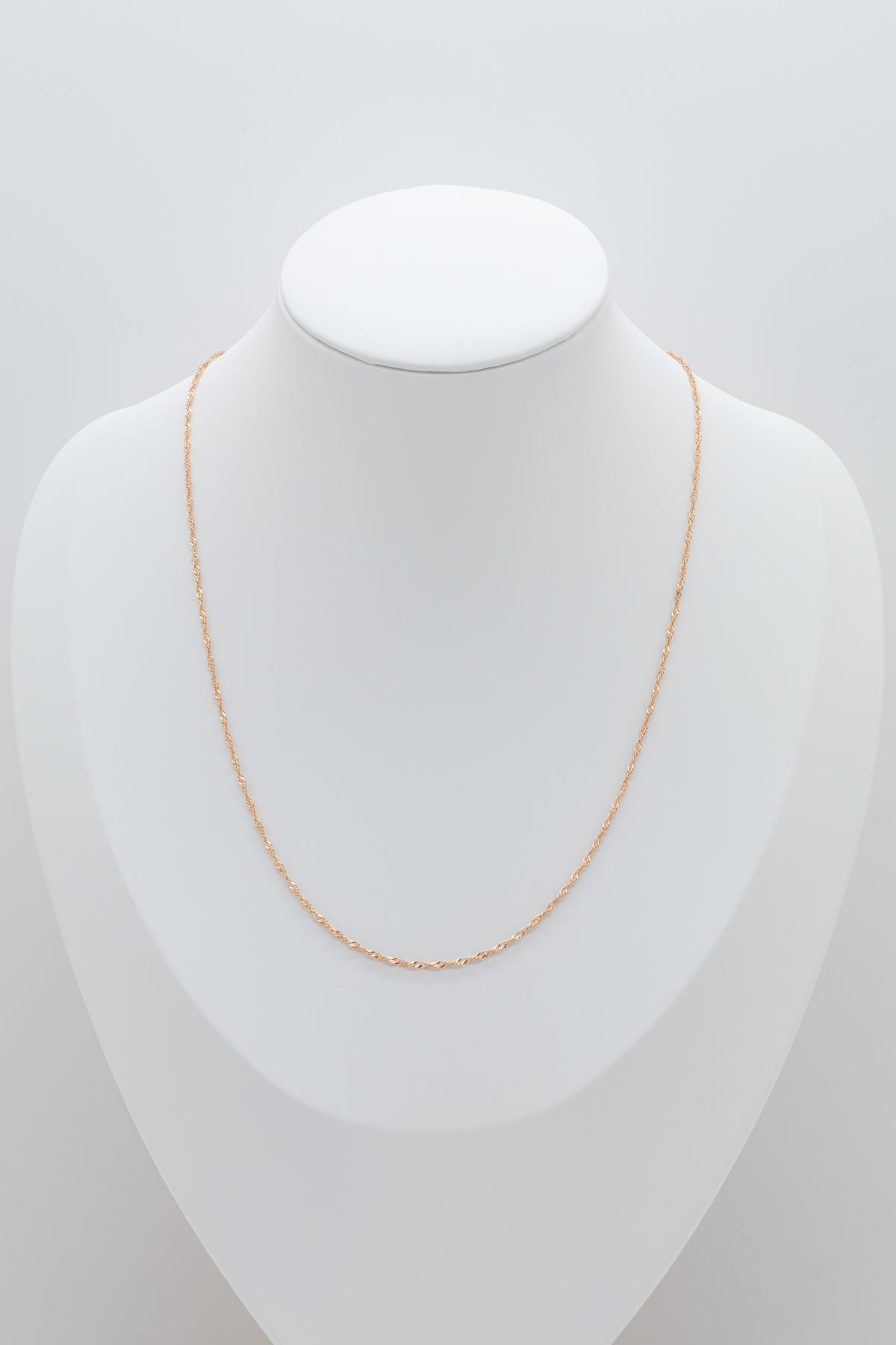 Cadena Singapore en Oro 18K