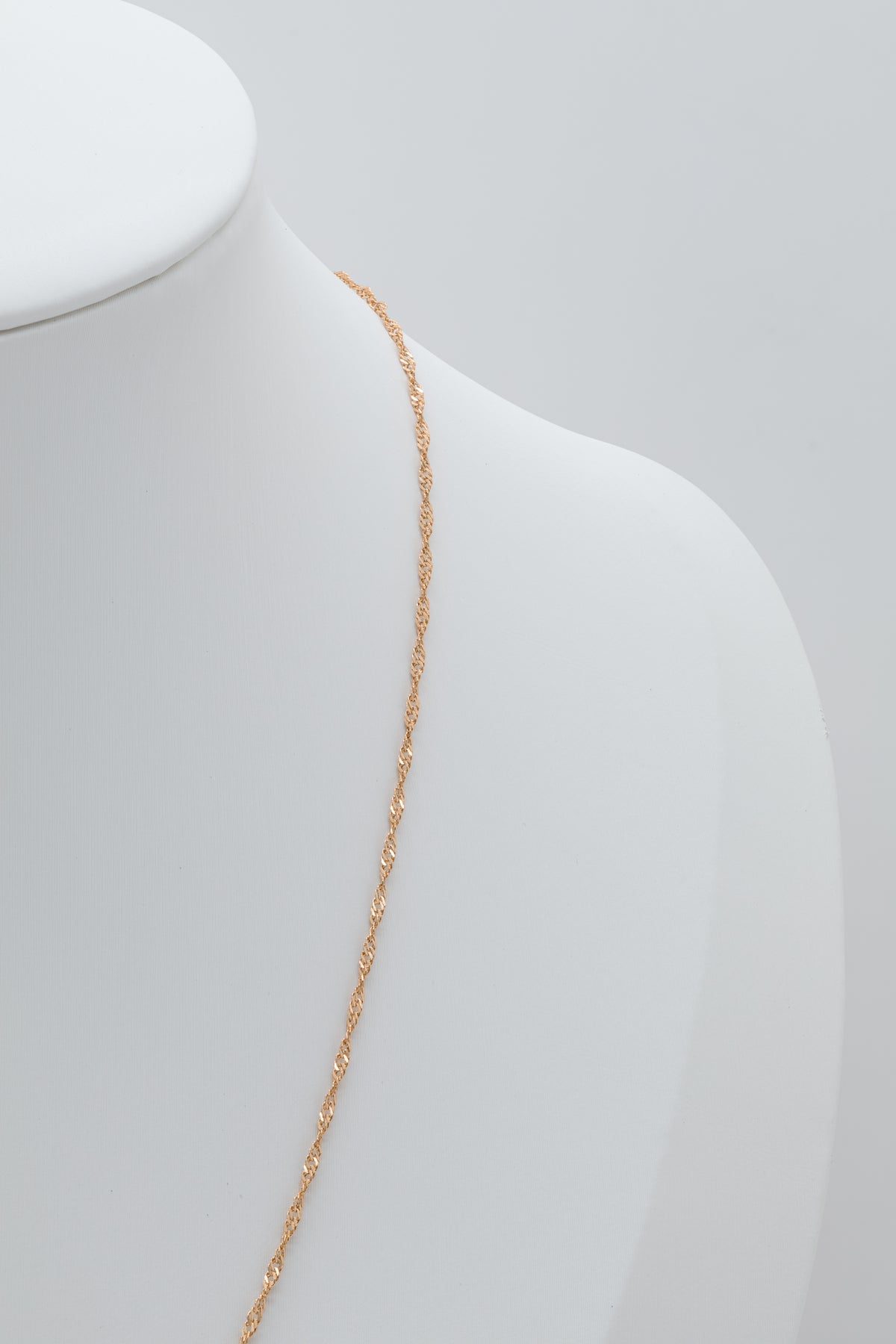 Cadena Singapore en Oro 18K